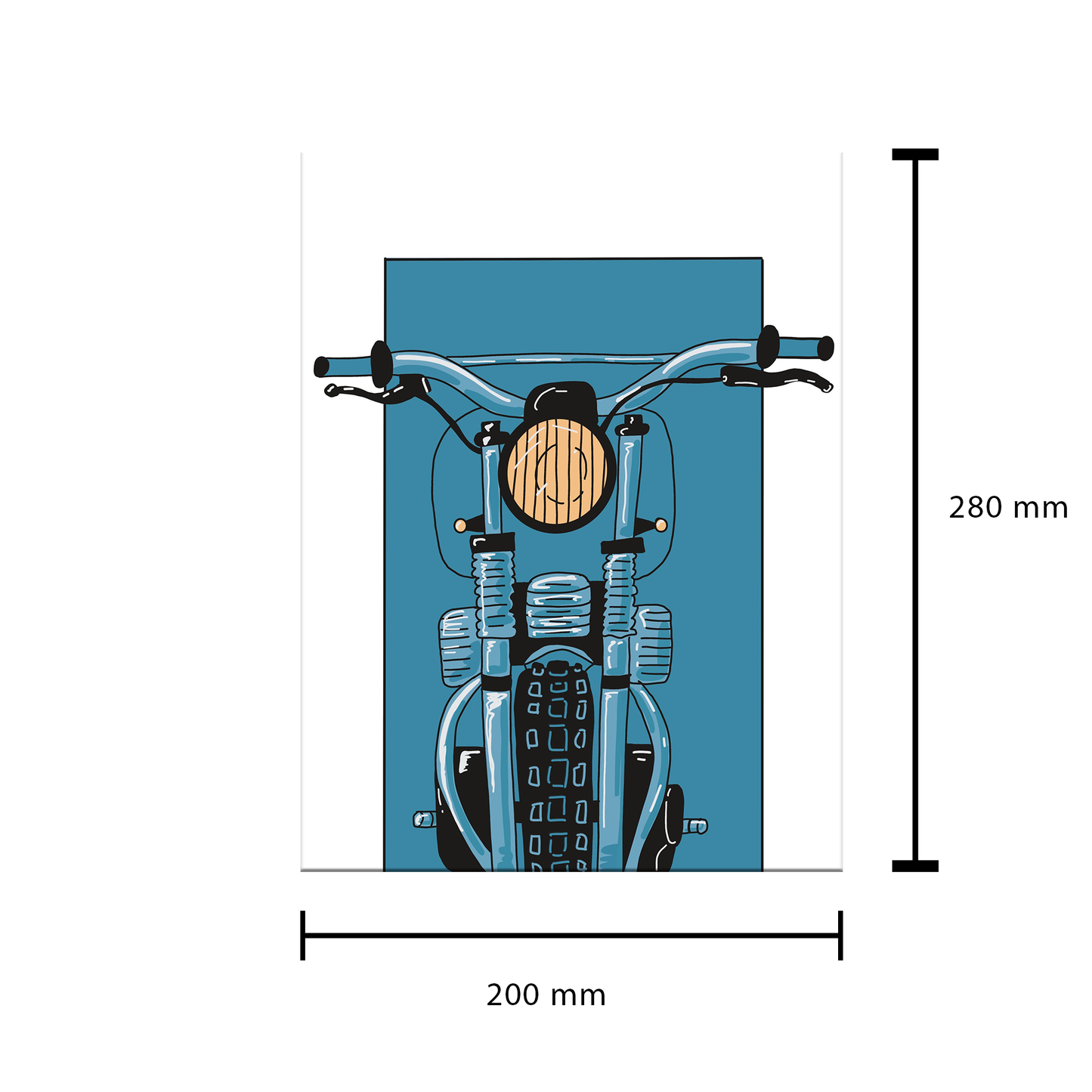 Motorbike print
