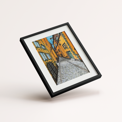 Print Stockholm Alley