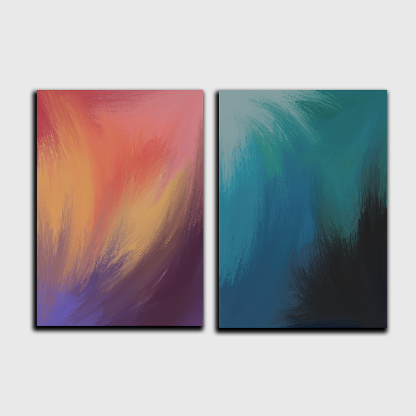 Prints Abstrakte Farben