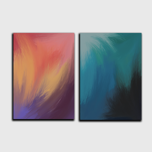 Prints Abstrakte Farben
