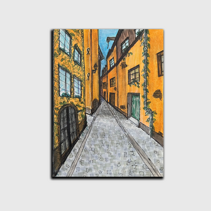 Print Stockholm Alley