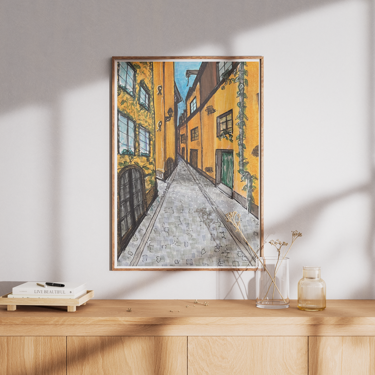Print Stockholm Alley