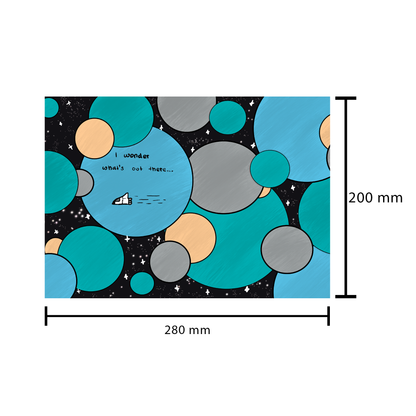 Print Weltraum