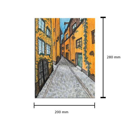 Print Stockholm Alley